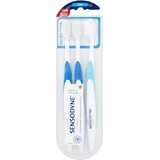 SENSODYNE Gentle Care Soft - Dreierpack 1×3 Stück, Zahnbürste