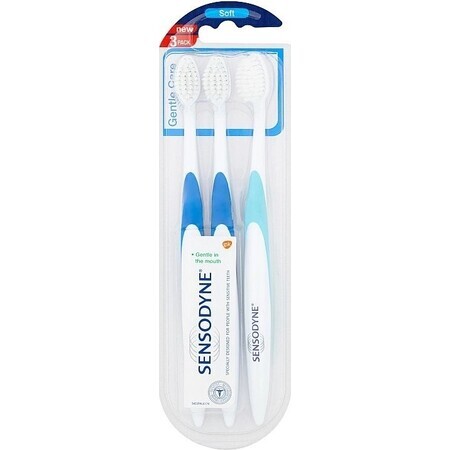 SENSODYNE Gentle Care Soft - Triopack 1×3 stuks, tandenborstel