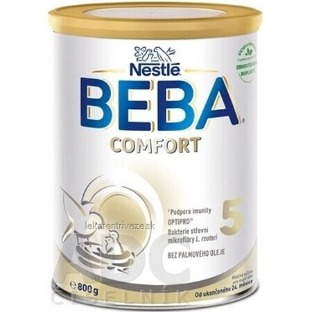 BEBA COMFORT 5 1×800 g, formulă de lapte pentru copii mici (de la. 24 luni