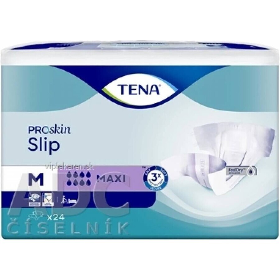 TENA Maxi Brief M 1×24 pcs, diaper briefs