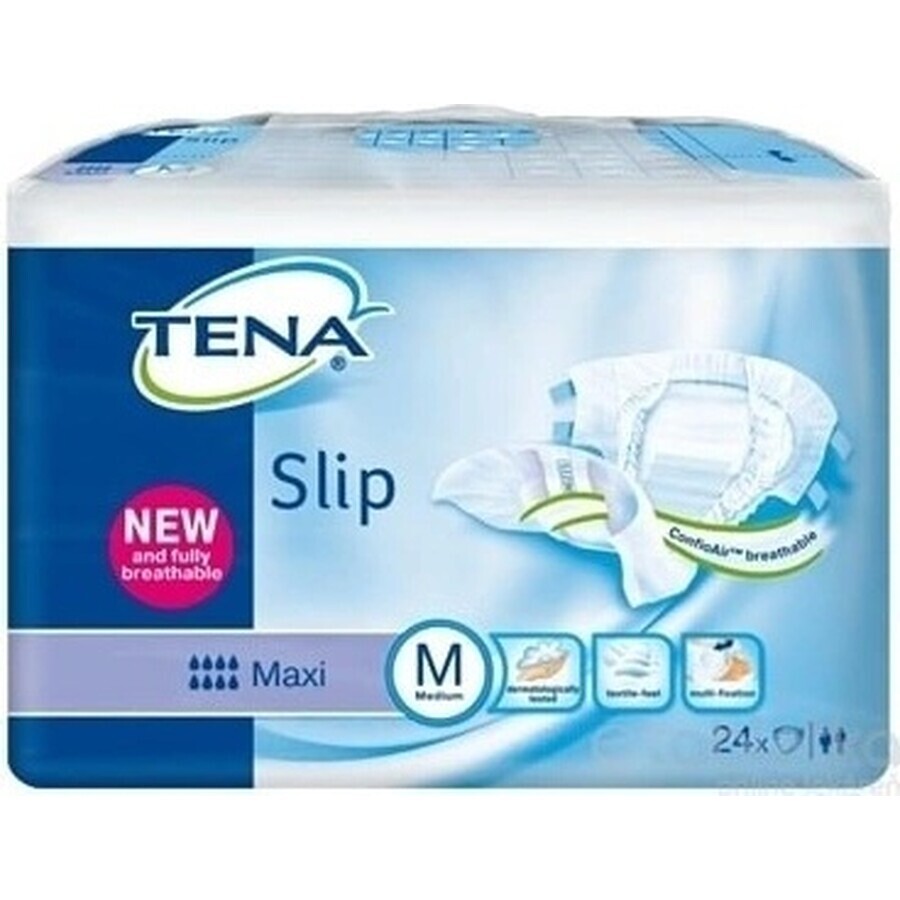 TENA Maxi Brief M 1×24 pcs, diaper briefs