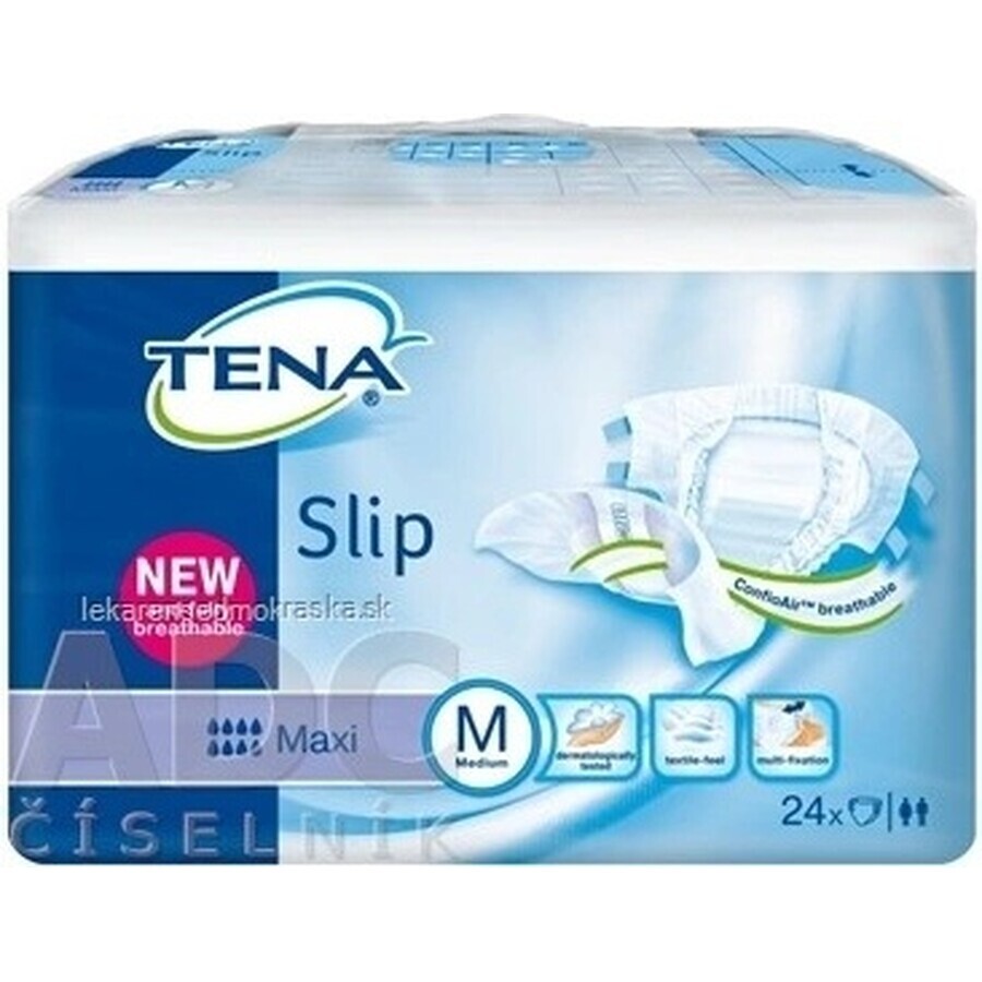 TENA Maxi Brief M 1×24 pcs, diaper briefs