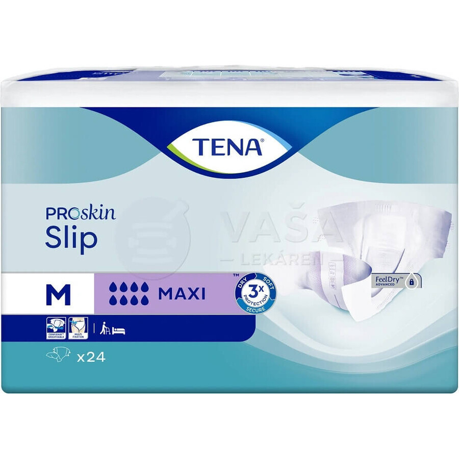 TENA Maxi Brief M 1×24 pcs, diaper briefs