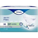 TENA Flex Super M 1×30 pcs, incontinence briefs with quick release waistband