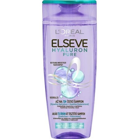 L'Oréal Paris Elseve Elseve Hyaluron Pure Shampoo, 250 ml 1×250 ml, shampoo