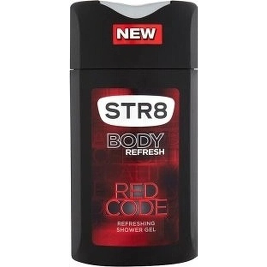 Str8 Code Rood Shg 250ml 1×250ml douchegel