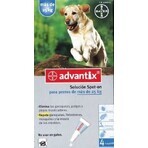 ADVANTIX SPOT-ON PES 4×4 ml, antiparasitäres Präparat zur Abwehr von Parasiten