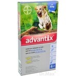 ADVANTIX SPOT-ON PES 4×4 ml, antiparasitäres Präparat zur Abwehr von Parasiten