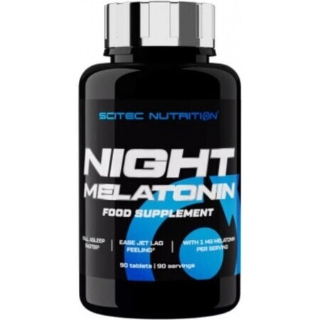 Scitec Nutrition Nacht Melatonine 1×90 tbl, voedingssupplement