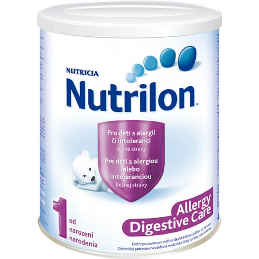 Nutrilon ALLERGY DIGESTIVE CARE 1×450 g, formulă de lapte, de la naștere