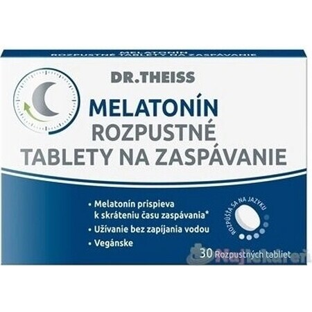 DR.THEISS Melatonina Compresse per dormire 1×30 tbl, Compresse per dormire