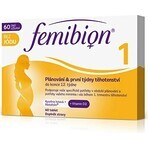 Femibion 1 Planificarea și primele săptămâni de sarcină, 28 tbl 1×28 tbl, supliment alimentar