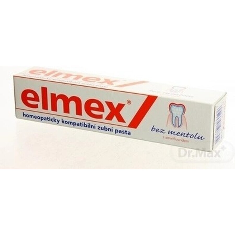 ELMEX MENTHOL-VRIJ TOOTH PASTE 1×75 ml, zonder menthol