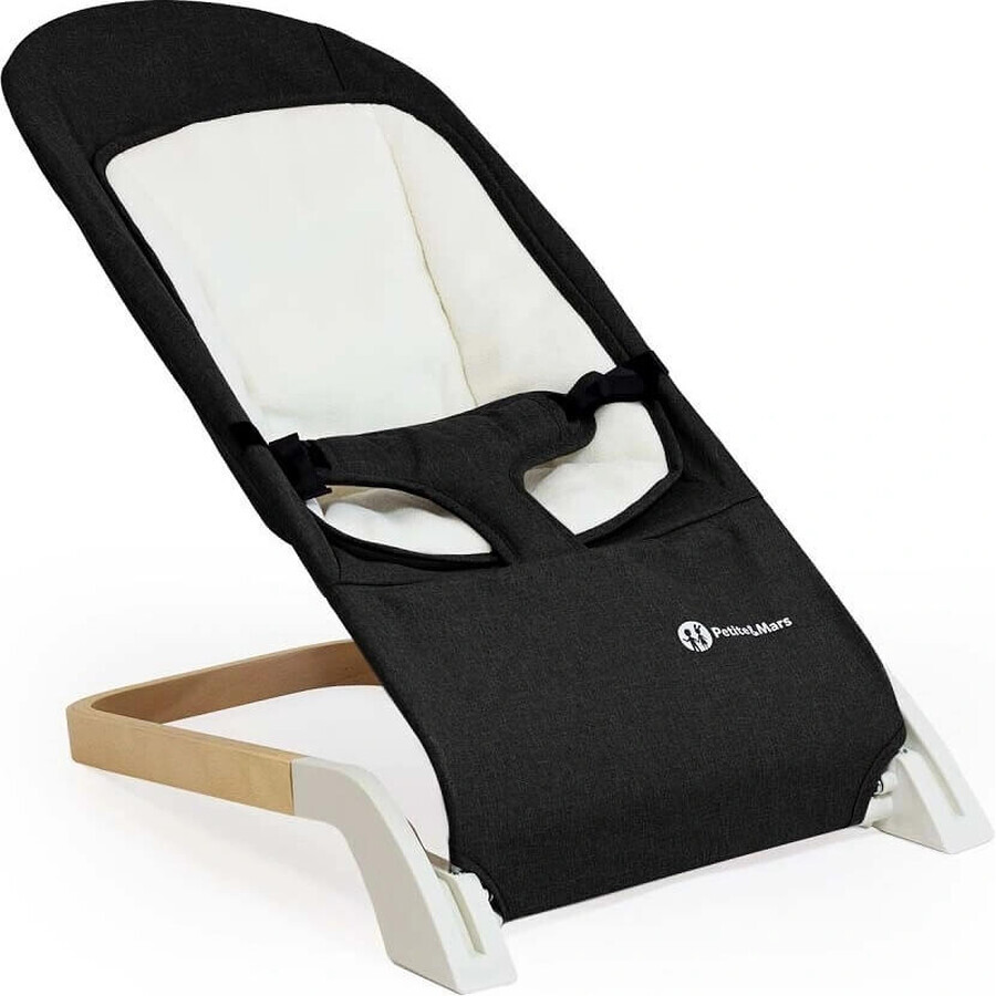 Lounger PETITE&MARS Calmy Black 1×1 pc