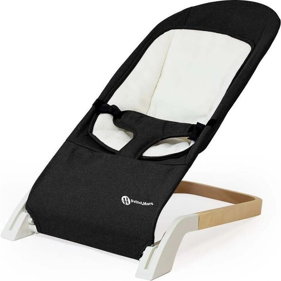 Lounger PETITE&MARS Calmy Black 1×1 pc