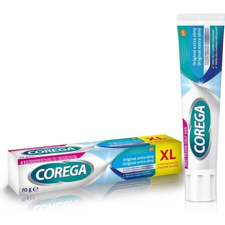 COREGA Original EXTRA STRONG XL 1x70g, strong-hold cream with strong hold