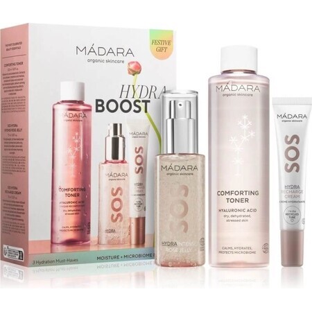 MÁDARA HYDRA BOOST Huid Hydraterende Set 1×1st, geschenkset