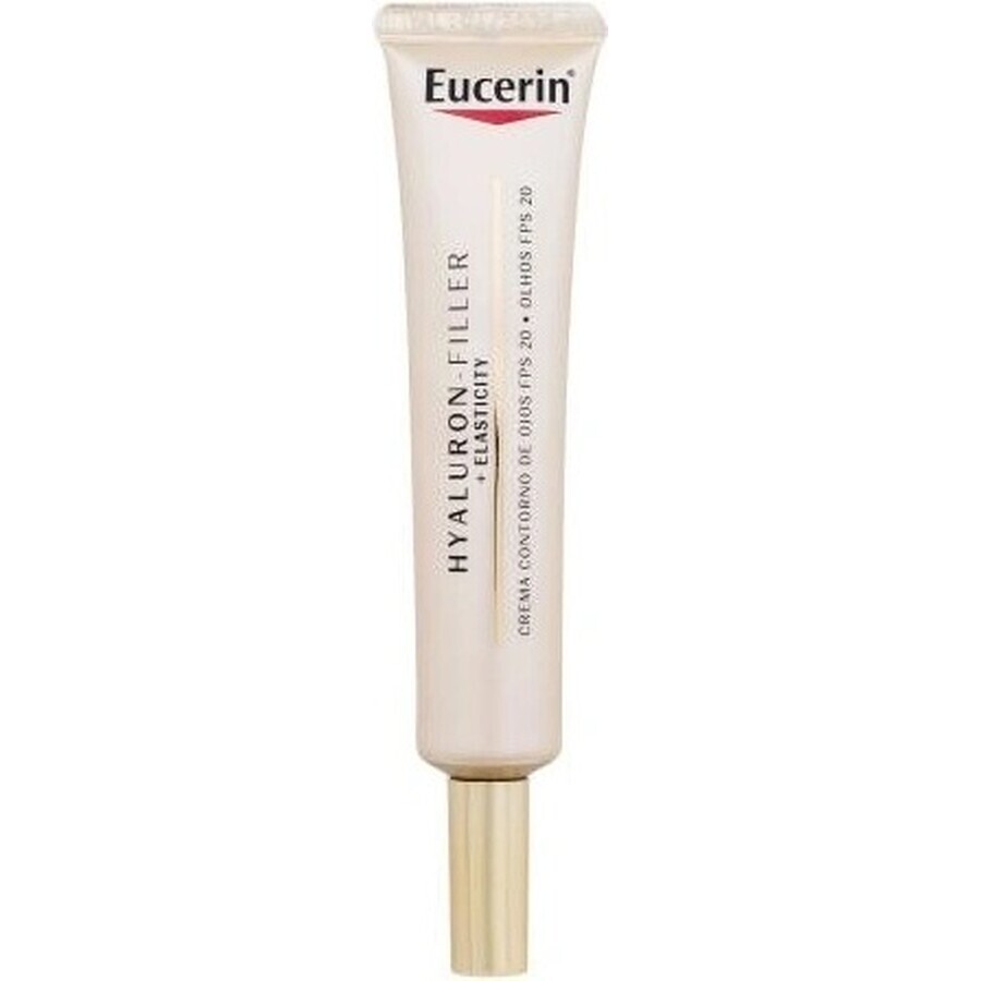 Eucerin HYALURON-FILLER+ELASTICITY Eye Cream 1×15 ml, SPF 15