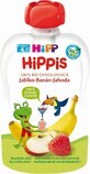 HiPP HiPPis 100% fruit HiPPis appel banaan aardbei 1&#215;100 g, vruchtensnack