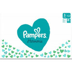 PAMPERS HARMONIE BABY LUIEREN V.3 6-10KG 186KS 1×186 stuks, luiers maat 3