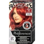 L'Oréal Paris Préférence Vivid Colors coloración permanente 1×1, Montmartre - Rojo Brillante, 60+90+54 ml