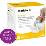 Medela Super Wegwerpborstkompressen - 30 stuks 1×30 stuks, wegwerpborstkompressen