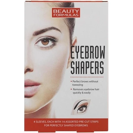 BEAUTY BEAUTY FORMS Paski do depilacji brwi 1×4 szt, paski do depilacji brwi: ceny i cechy