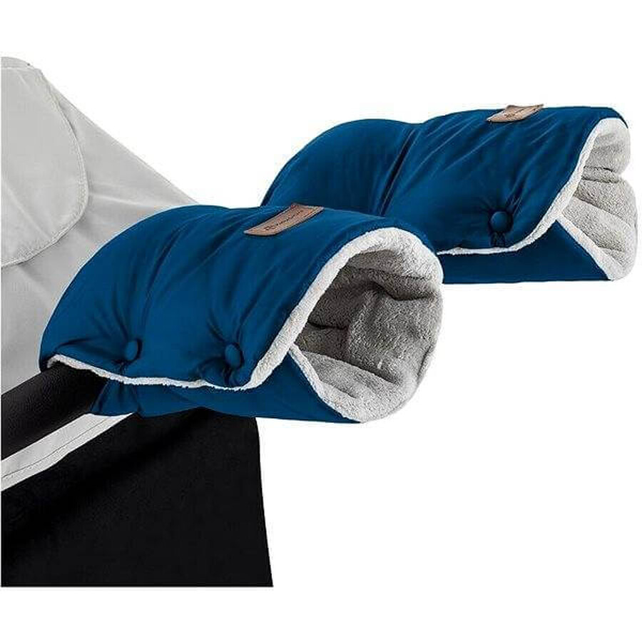 PETITE&MARS Stroller Towel / Gloves Jasie Stroller Towel Ocean Blue 1×1 set, gloves