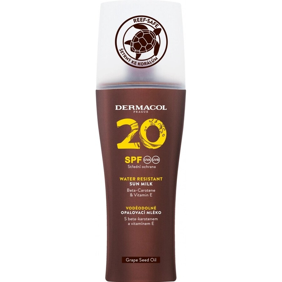 Dermacol SUN Lozione protettiva solare SPF 20 1×200 ml, Lozione protettiva solare