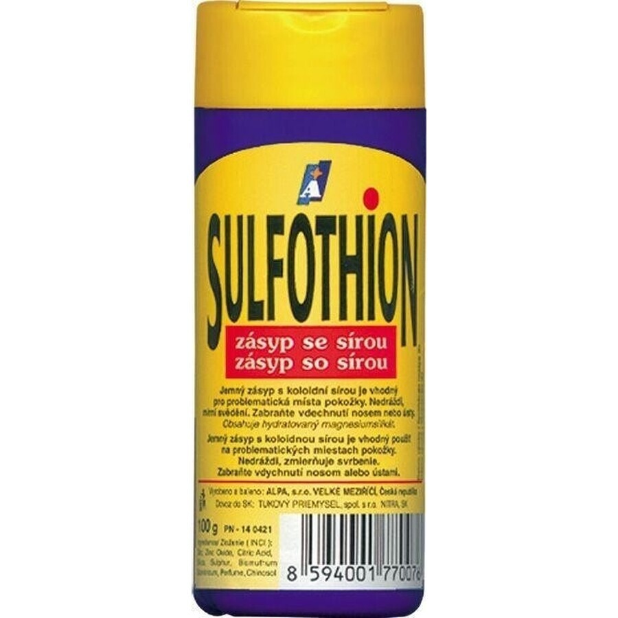 ALPA SULFOTHION SULFOTHION 1×100 g, met zwavel