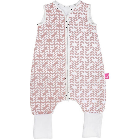 MOTHERHOOD Sacco a pelo in mussola con gambe Pink Classics 12-18m 0,5 tog 0,5 tog 1×1 pz, sacco a pelo