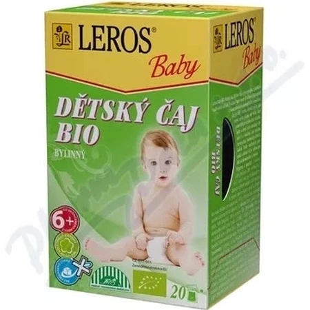 LEROS BIO CHILDREN'S HERBAL TEA+ 20×2 g, ceai de plante pentru copii