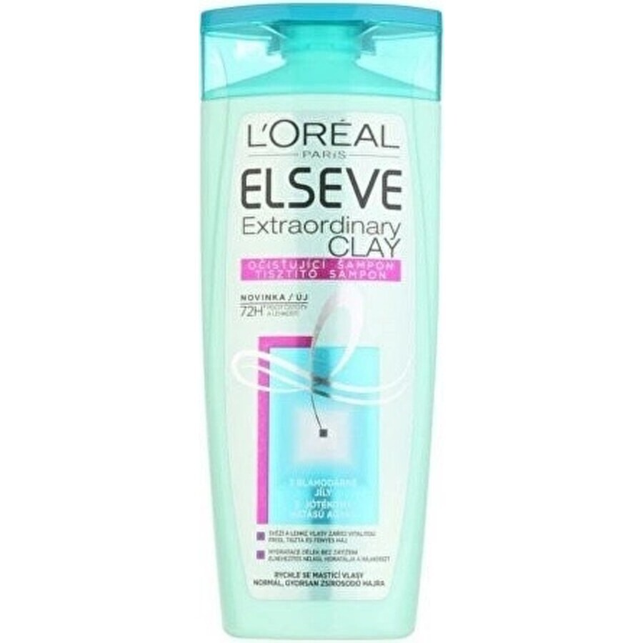 ELSÉVE Extraordinary Clay 1×250 ml, shampoo