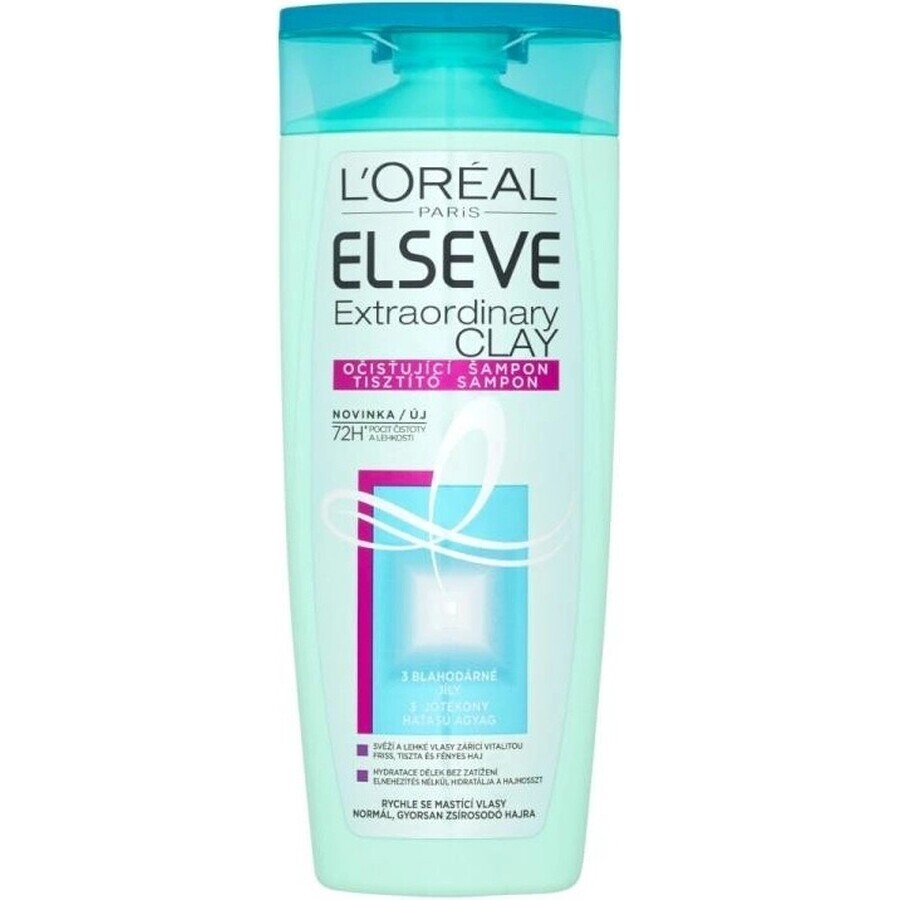 ELSÉVE Extraordinary Clay 1×250 ml, shampoo