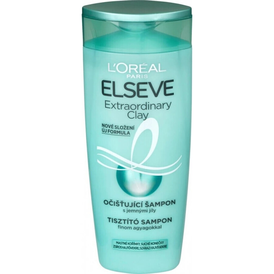 ELSÉVE Extraordinary Clay 1×250 ml, shampoo