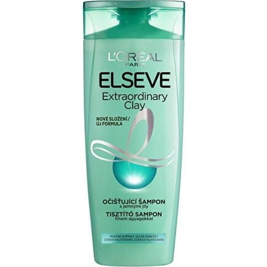 ELSÉVE Extraordinary Clay 1×250 ml, shampoo