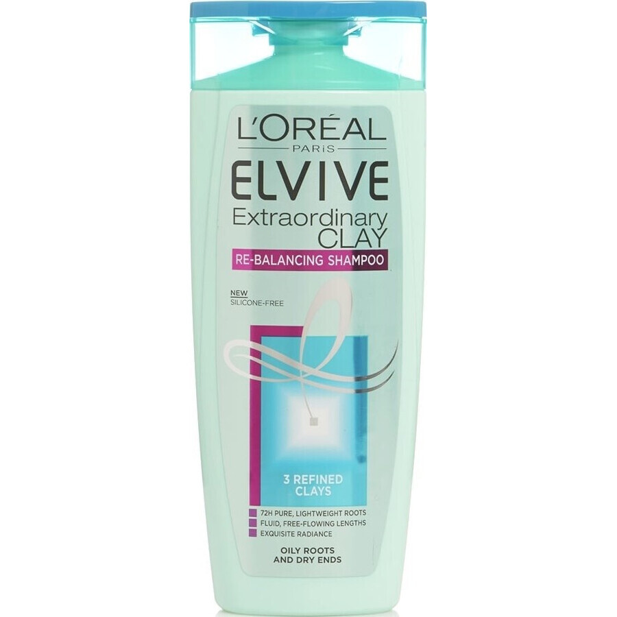 ELSÉVE Extraordinary Clay 1×250 ml, shampoo