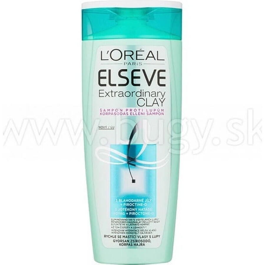 ELSÉVE Extraordinary Clay 1×250 ml, shampoo