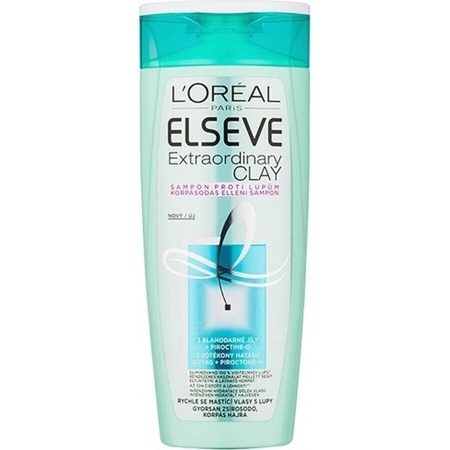 ELSÉVE Extraordinary Clay 1×250 ml, shampoo