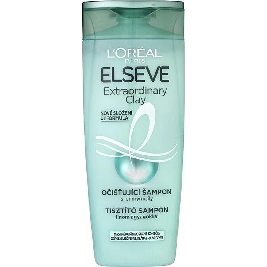 ELSÉVE Extraordinary Clay 1×250 ml, shampoo