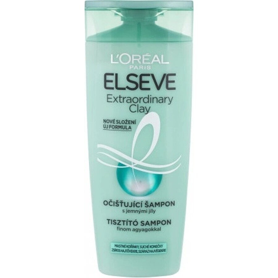 ELSÉVE Extraordinary Clay 1×250 ml, shampoo