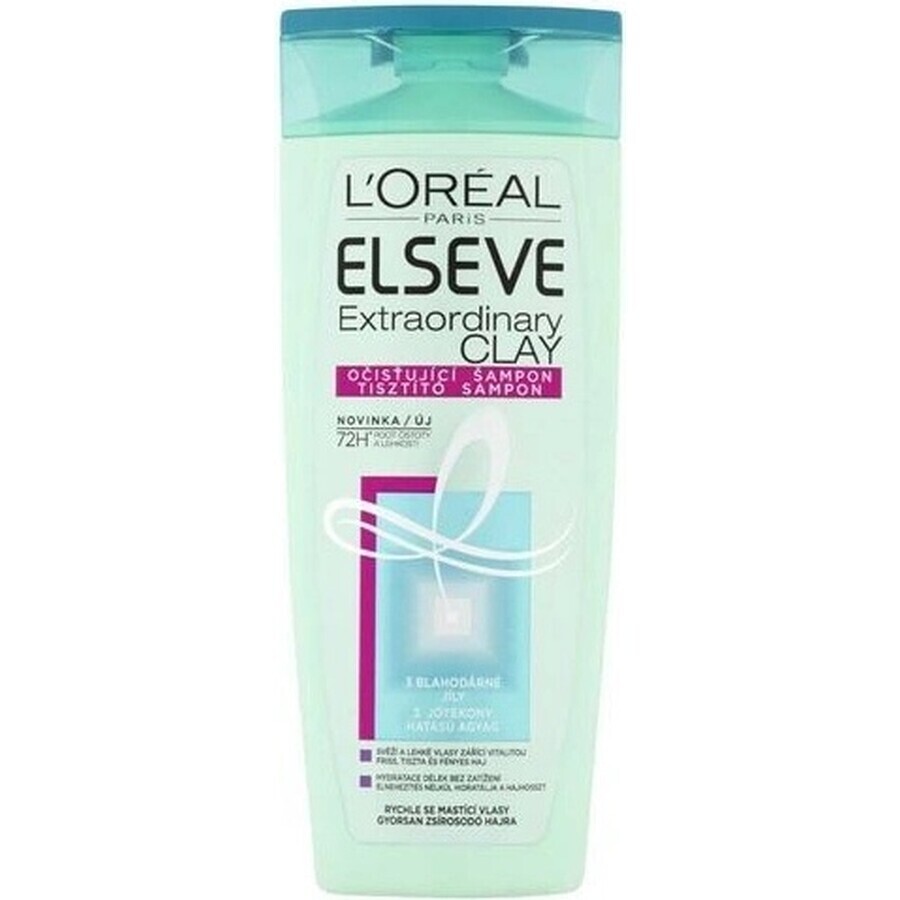 ELSÉVE Extraordinary Clay 1×250 ml, shampoo