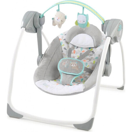 INGENUITY Cabrio schommel met triladapter met Wynn™ 2in1 melodie, 0m+ tot 9 kg 1×1 pc, babyschommel