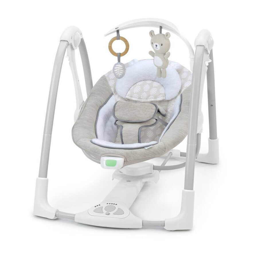 INGENUITY Cabrio schommel met triladapter met Wynn™ 2in1 melodie, 0m+ tot 9 kg 1×1 pc, babyschommel