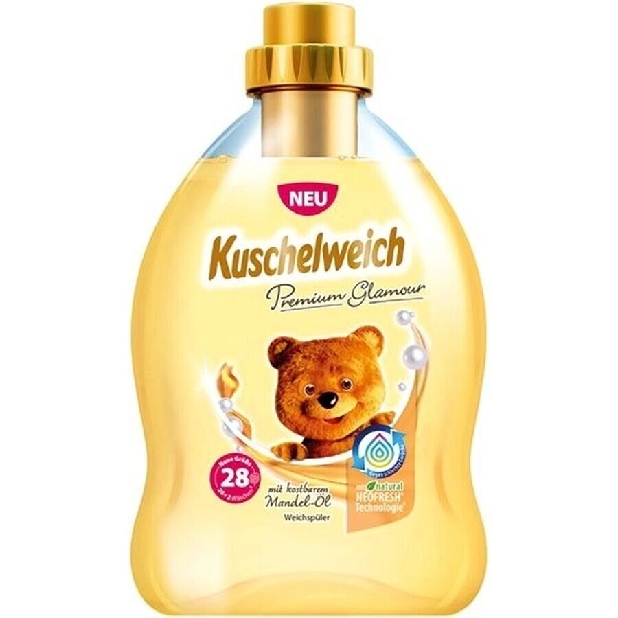 Balsamo per tessuti Kuschelweich - Premium Glamour, 28 lavaggi 1×750 ml, balsamo per tessuti