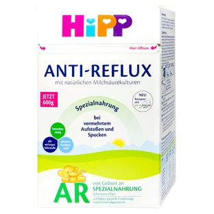 HiPP ANTI-REFLUX AR 1×600 g, formula for infants from birth