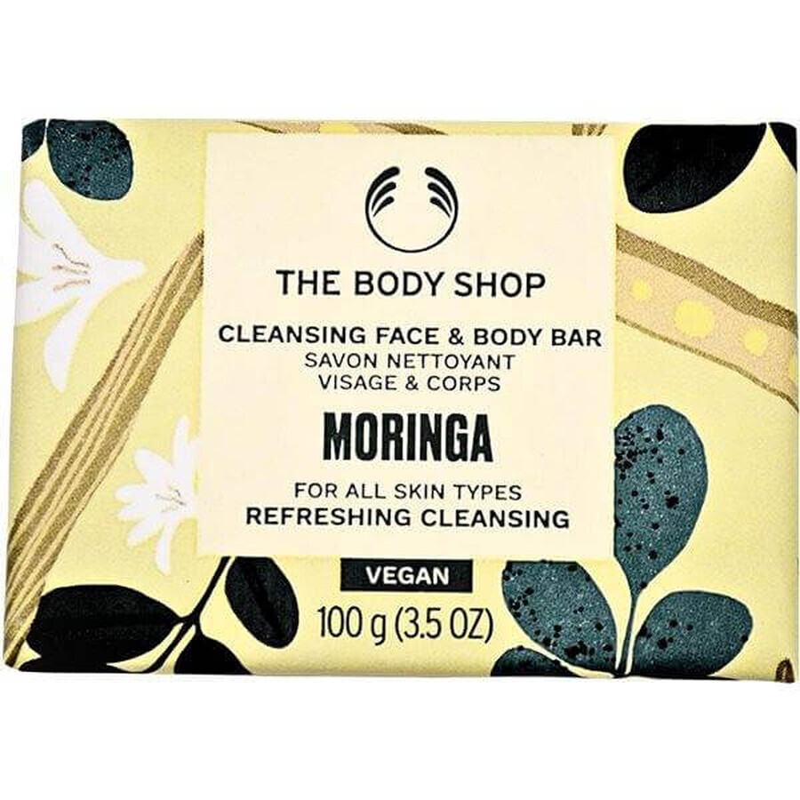 The Body Shop Moringa Body and Facial Soap Moringa 1×100 g, solid soap