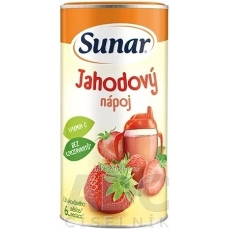 Sunar Strawberry soluble drink 1×200 g