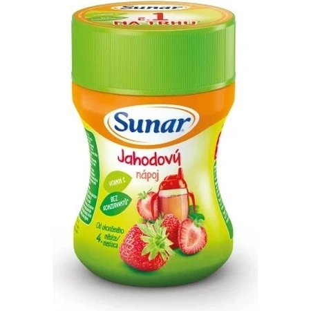 Sunar Strawberry soluble drink 1×200 g