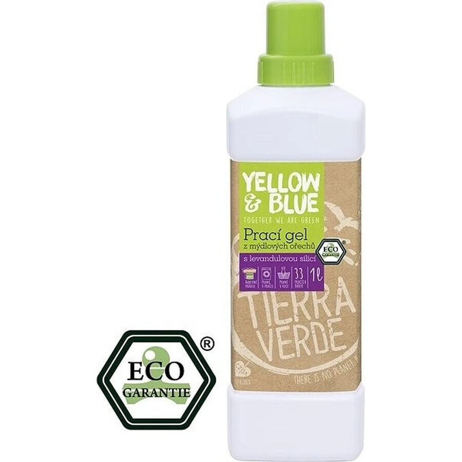 Tierra Verde Laundry Gel Lavender Lavender 1×1000 ml, laundry gel